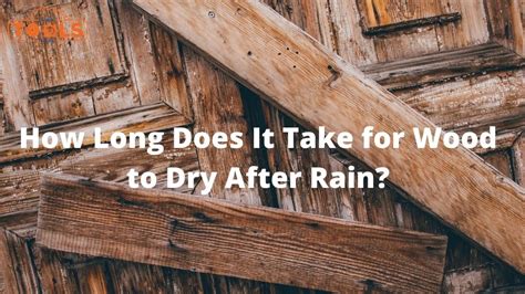 how long does it take wood to dry after rain before painting? the influence of temperature and humidity